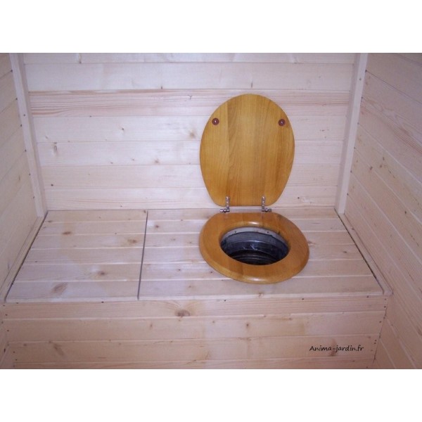 Toilettes sèches en bois avec sciure, abri extérieur, prix, achat/vente