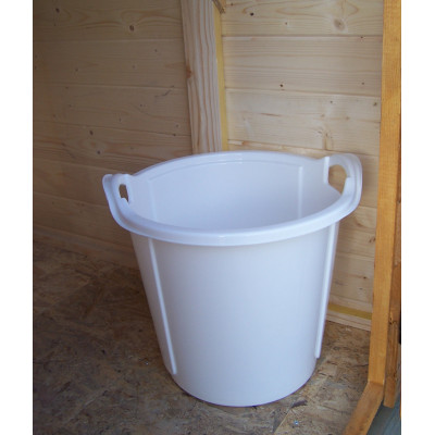 Toilettes sèches en bois avec sciure, équipé lave mains, achat/vente