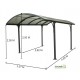 Abri voiture aluminium, carport toit arrondi, achat/vente, pas cher