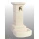Fontaine Borne en pierre reconstituée  95 cm Grandon, achat/vente ref 090 200, forme carré
