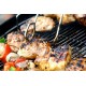 Grille barbecue 62 x 35 cm, grille simple de cuisson en métal inox, achat