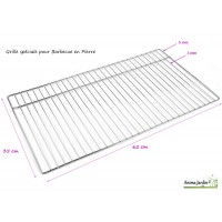 Grille barbecue 62 x 35 cm, grille simple de cuisson en métal inox, achat