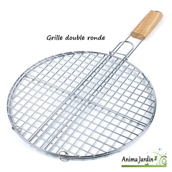 Grille inox ronde pour barbecue sur mesure - Inox alimentaire