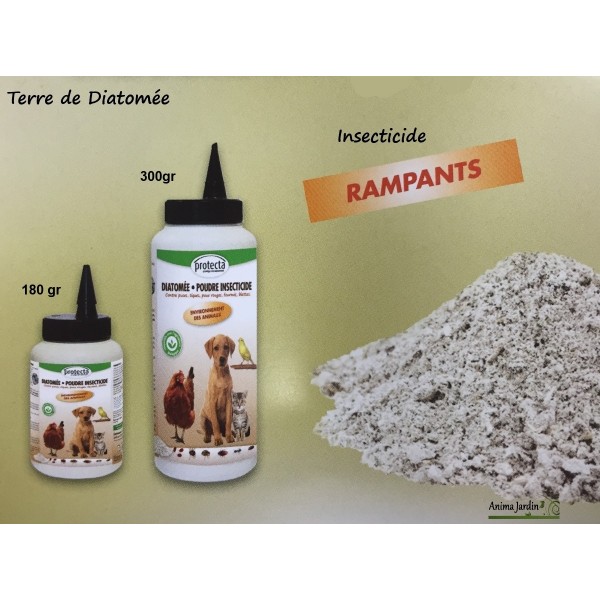 Mam trading Insecticide Naturel Pour Jardin & Animaux Terre De diatomée -  375 gr à prix pas cher