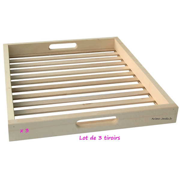 Tiroirs en bois pour légumier fruitier, garde manger, masy, 241, achat