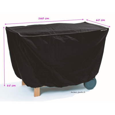 Housse de protection barbecue gaz-plancha,160cm, imperméable, Cook'in