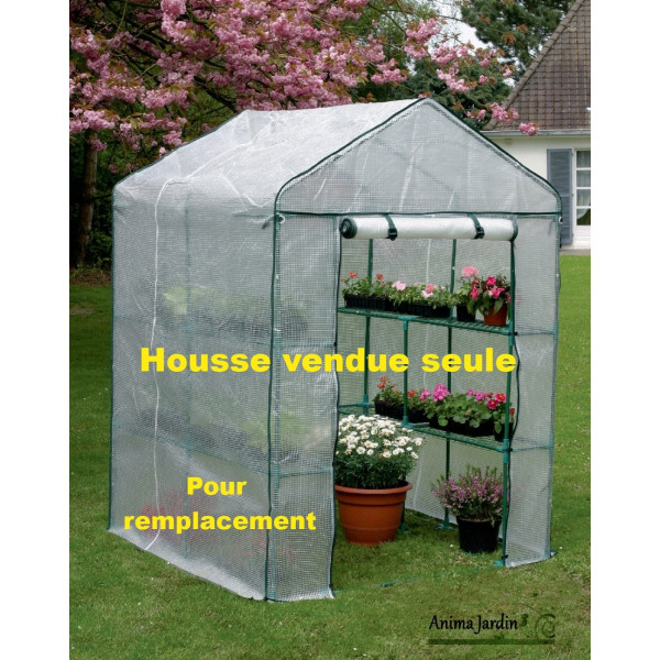 Housse de Serre jardin 2 m², Greenseason 4 Nortène, bâche vendue seule