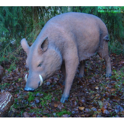 Sanglier en résine, cochon sauvage, animal de la forêt, décoration Jardin, achat
