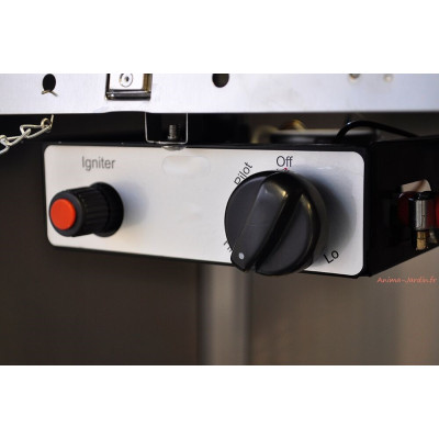 Parasol chauffant GAZ, extérieur, Sun Flamme Pyramide, design moderne