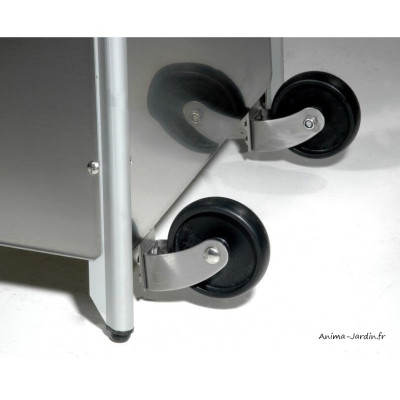 Parasol chauffant GAZ, extérieur, Sun Flamme Pyramide, design moderne