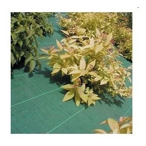 Toile anti-mauvaises herbes marron 1.25 x 10 m, 105 g/m2, toile