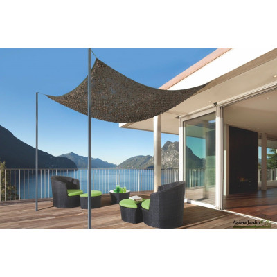 Filet ombrage SAHARA pour terrasse, comtemporain, achat, nortène 