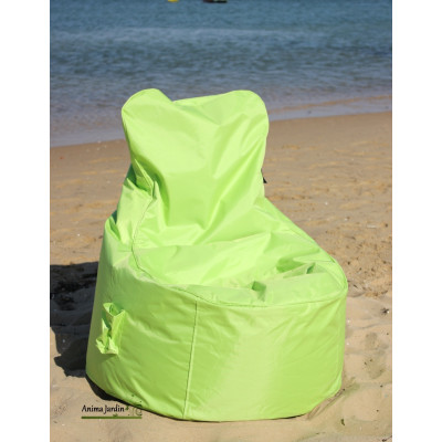 Fauteuil Sitinchair, bord de piscine, pouf, billes polystyrène, achat pas cher