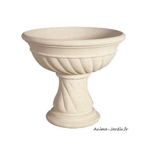 Vasque renaissance 56 cm, pierre reconstituée, coupe, contenant, achat