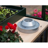 Chauffage à la paraffine pour serre de jardin-balcon 2m², antigel, à poser, pas cher