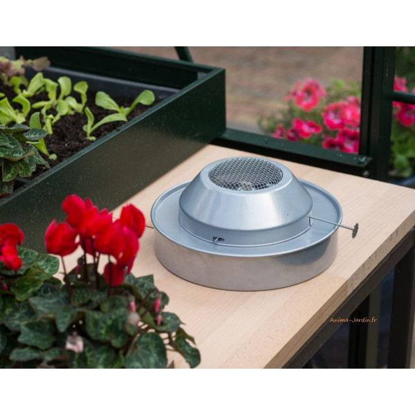 Chauffage à la paraffine pour serre de jardin-balcon 2m², antigel, à poser, pas cher