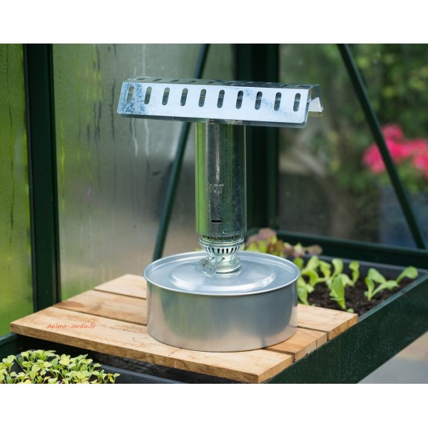 Chauffage à la paraffine pour serre de jardin-balcon 4m², 600 Watts, à  poser, pas cher