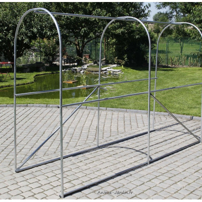 Serre à tomates de qualité, serre souple TOMATO greenhouse, Nortène