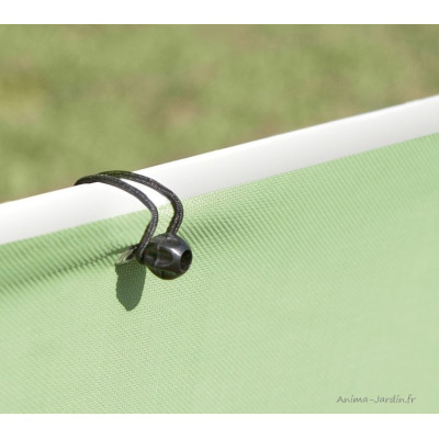 Lien, attache, élastique SNUGGER  pour installation des brise-vue à œillets, NORTENE