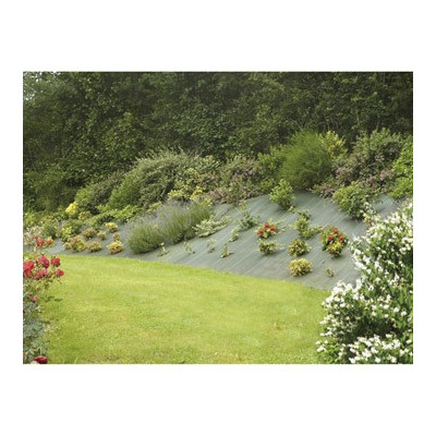 Toile de paillage tissée verte, nortène,