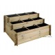 Carré potager 3 hauteurs traité autoclave, 9 cases, carré de jardin, Burger, pas cher