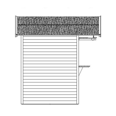 Abri de jardin en bois , Marché de Noël, petit modèle, autoclave, solid, pas cher