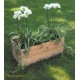 Bac rectangulaire ESSENCIA de 80 cm en bois autoclave, bac à fleurs, plantes, pas cher, achat