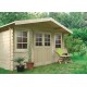 Abri de jardin en bois 28mm, Dole, 2 portes, Solid, pas cher, achat, vente