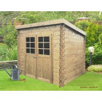 Abri de jardin en bois 19mm, Stendal, 4m², 2 portes, Solid, pas cher, achat, vente