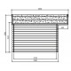 Abri de jardin en bois traité autoclave 28mm, Niort, 11 m², 2 portes, Solid, pas cher, achat
