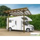 Grand carport bois autoclave 4 mètres, abri pour grands véhicules, Camping-car, Solid, pas cher