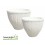 Bac rond, Fuengirola, en marbre grainé blanc, poterie de jardin, Framusa, achat, vente