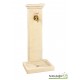 Fontaine borne schiste, en pierre reconstituée, 82,5 cm, jardin, Hairie, achat, vente