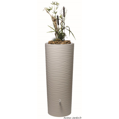 Récupérateur d'eau de pluie 350L, Natura, 2 en 1, avec bac fleurs, Graf, achat, pas cher