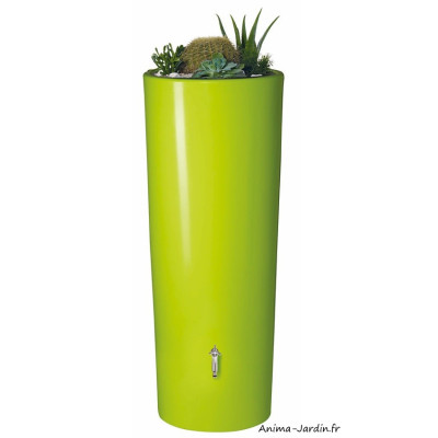 Récupérateur d'eau de pluie 350L, Color, 2 en 1, moderne, avec bac fleurs, GRAF, achat, pas cher