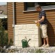 Récupérateur d'eau de pluie, imitation pierre, Kit brick murale, 300L, Graf, achat, pas cher