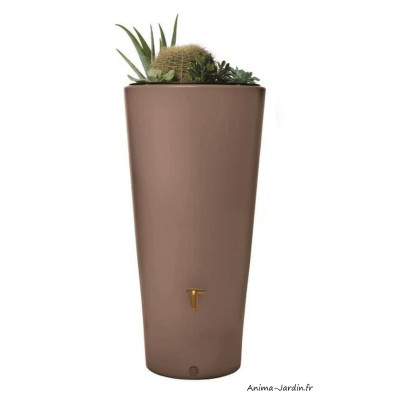 Récupérateur d'eau de pluie 220L, Vaso, 2 en 1, avec bac fleurs, GRAF, achat, pas cher