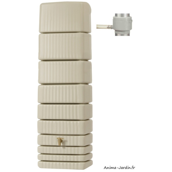 Récupérateur d'eau de pluie, kit cuve murale Slim, 650L, Graf, achat, pas cher