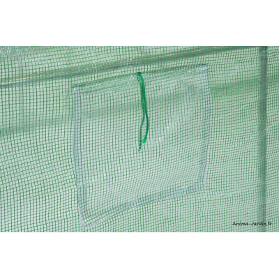 Serre tunnel maraîcher, 7 m², housse renforcée, serre de jardin, protection froid, potager, pas cher, Nature, achat