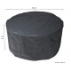 Housse de protection pour mobilier de jardin, table ronde, imperméable, Nature Jardin, achat pas cher