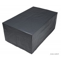 Housse de protection pour mobilier de jardin, table rectangulaire ou ovale, imperméable, Nature Jardin, achat pas cher