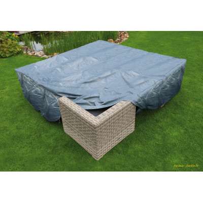 Housse de protection pour mobilier de jardin, salon de jardin, imperméable, Nature Jardin, achat pas cher