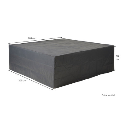 Housse de protection pour mobilier de jardin, salon de jardin, imperméable, Nature Jardin, achat pas cher