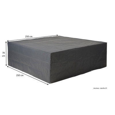 Housse de protection pour mobilier de jardin, salon de jardin, imperméable, Nature Jardin, achat pas cher