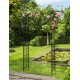 Pergola double droite, acier, décoration du jardin, allée, rosier, Nature, achat, vente, pas cher