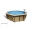 Piscine OCEA, 4,30m x H120cm, entourage bois, UBBINK, qualité, achat, vente, pas cher