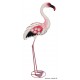 Flamant rose, métal, 89 cm, déco de jardin, Riviera, achat, oiseau, animal