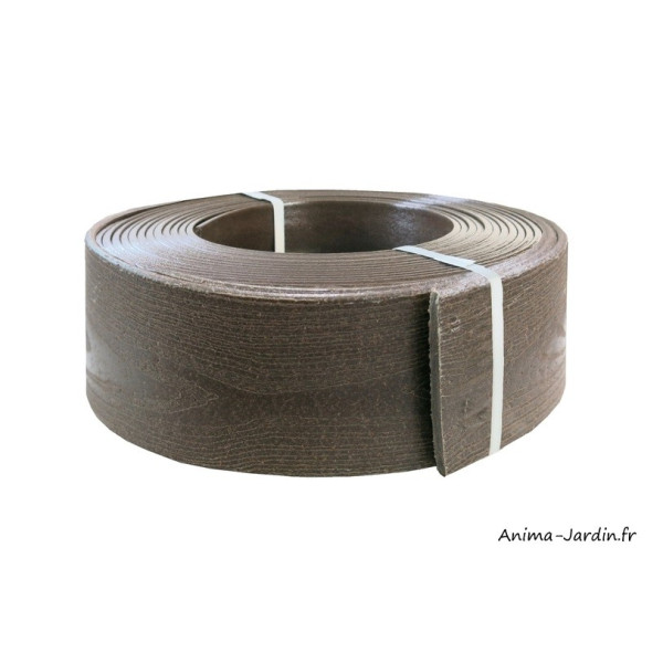 Bordure de jardin semi-enterrée imitation bois, Woodtec border, Nortène