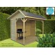 Pavillon de jardin en bois autoclave 19mm, Ronsburg, 5m², Solid, pas cher, achat, vente