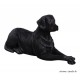 Labrador couché en résine, animal, jardin, décoration de jardin, achat, pas cher